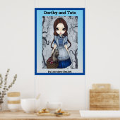Dorthy en Toto door Jasmine Becket Poster (Keuken)