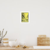 Dorthy ontmoet Wizard Oz De wonderbaarlijke tovena Poster (Keuken)