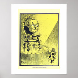 Dorthy ontmoet Wizard Oz De wonderbaarlijke tovena Poster