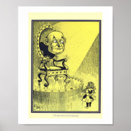 Dorthy ontmoet Wizard Oz De wonderbaarlijke tovena Poster