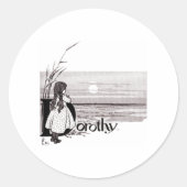 Dorthy Ronde Sticker (Voorkant)