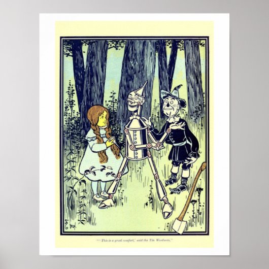 Dorthy & Scare Crow ontmoeten Tin Man Poster (Voorkant)