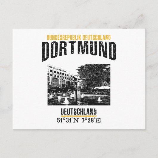 Dortmund Briefkaart (Voorkant)