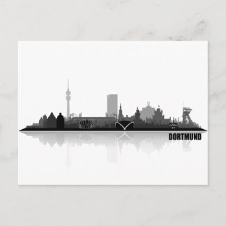 Dortmund City Skyline Briefkaart