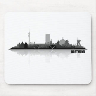 Dortmund City Skyline Muismat