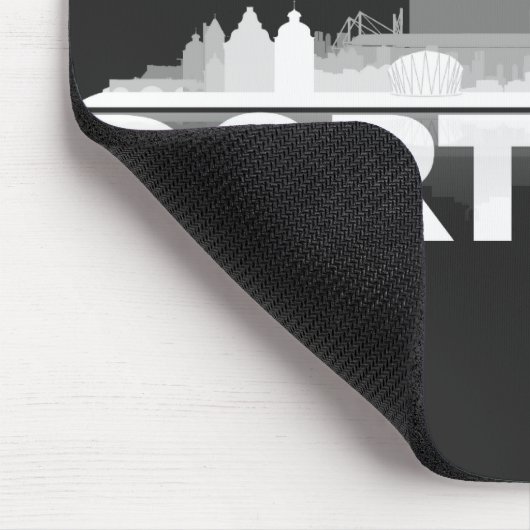 Dortmund City Skyline Muismat (Hoek)