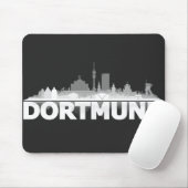 Dortmund City Skyline Muismat (Met muis)
