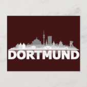 Dortmund City Skyline Postkarte Briefkaart (Voorkant)