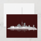 Dortmund City Skyline Postkarte Briefkaart (Voorkant / Achterkant)