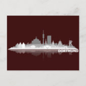 Dortmund City Skyline Postkarte Briefkaart (Voorkant)