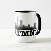 Dortmund City Skyline - Tasse / Becher Mok (Voorkant rechts)