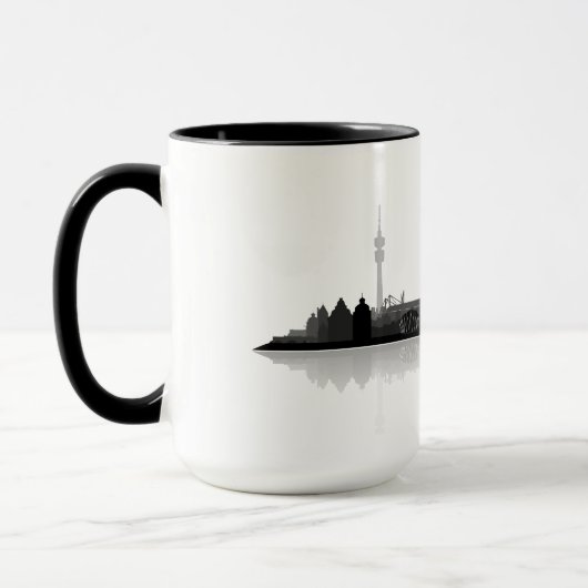 Dortmund City Skyline ´Tasse Mok (Links)
