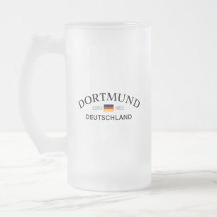 Dortmund Deutschland Coördinaten Duits Matglas Bierpul