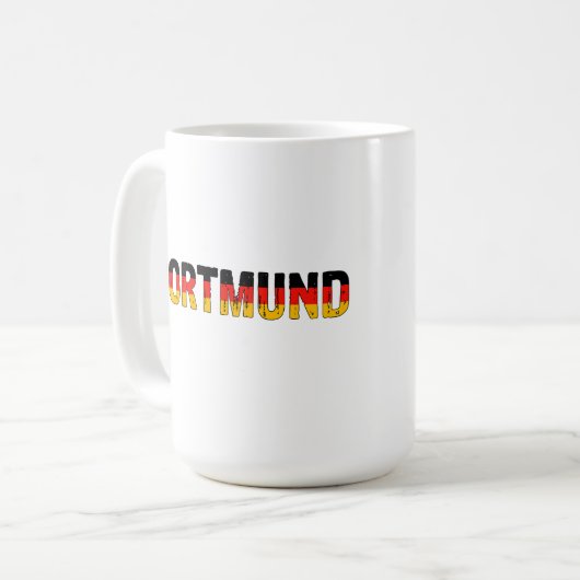 Dortmund Duitsland Koffiemok (Voorkant links)