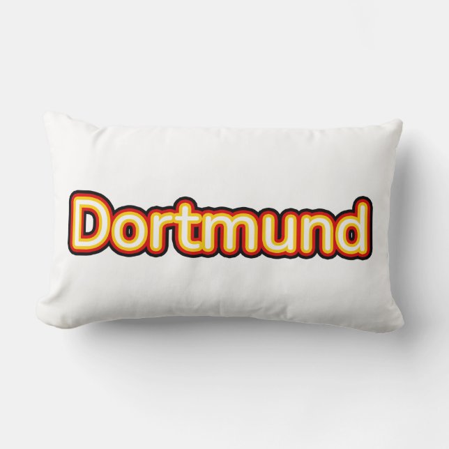 Dortmund Duitsland Kussen (Voorkant)