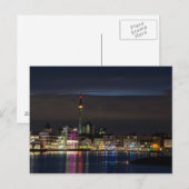 Dortmund, Duitsland skyline night Briefkaart (Voorkant / Achterkant)