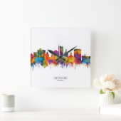 Dortmund Duitsland Skyline Vierkante Klok (Huis)