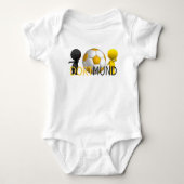 Dortmund Fan Design Romper (Voorkant)