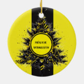 DORTMUND GEÏNSPIREERD KERAMISCH ORNAMENT (Achterkant)