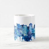 Dortmund Germany Skyline Blue Koffiemok (Center)