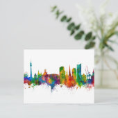 Dortmund Germany Skyline Briefkaart (Staand voorkant)