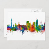 Dortmund Germany Skyline Briefkaart (Voorkant / Achterkant)