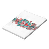 Dortmund Germany Skyline Notitieblok (Linkerzijde)