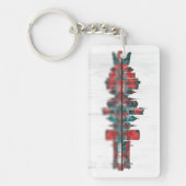 Dortmund Germany Skyline Sleutelhanger (Voorkant)