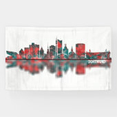 Dortmund Germany Skyline Spandoek (Horizontaal)