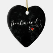 Dortmund Heart, Ornament met kerstbomen, Duitsland (Rechts)