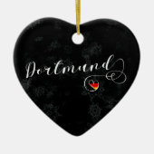 Dortmund Heart, Ornament met kerstbomen, Duitsland (Voorkant)