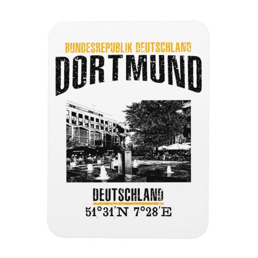 Dortmund Magneet (Verticaal)