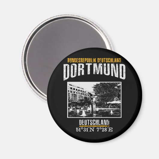 Dortmund Magneet (Voorkant / Achterkant)