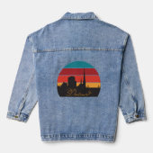 Dortmund Silhouette Denim Jacket (Achterkant)