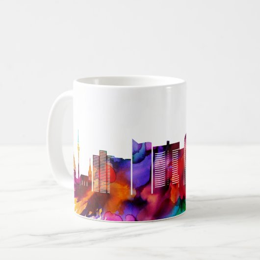 Dortmund Skyline Koffiemok (Voorkant links)