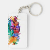 Dortmund Skyline Sleutelhanger (achterkant)