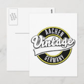 Dortmund stijl logo, briefkaart (Voorkant / Achterkant)