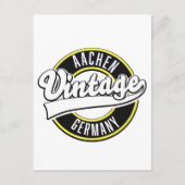 Dortmund stijl logo, briefkaart (Voorkant)