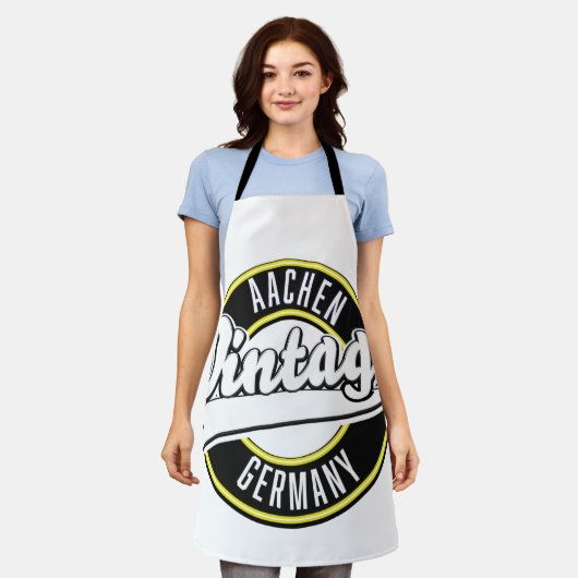 Dortmund  stijl logo, schort (Gedragen)