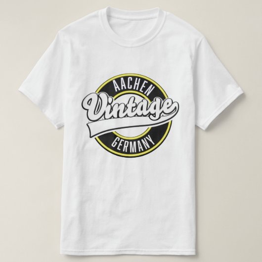 Dortmund  stijl logo, T-Shirt (Design voorkant)