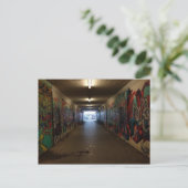 Dortmund U-Bahn Grafitti am Bahnhof Briefkaart (Staand voorkant)