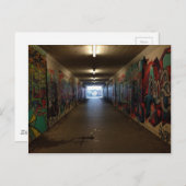 Dortmund U-Bahn Grafitti am Bahnhof Briefkaart (Voorkant / Achterkant)