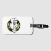 Dortmund vintage stijl logo, bagagelabel (Voorkant (horizontaal))