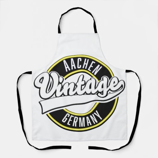 Dortmund vintage stijl logo, schort (Voorkant)