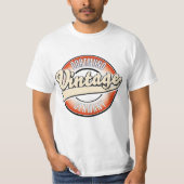 Dortmund vintage stijl logo, t-shirt (Voorkant)