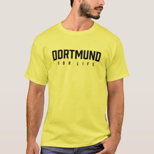 Dortmund voor het leven t-shirt (Voorkant)