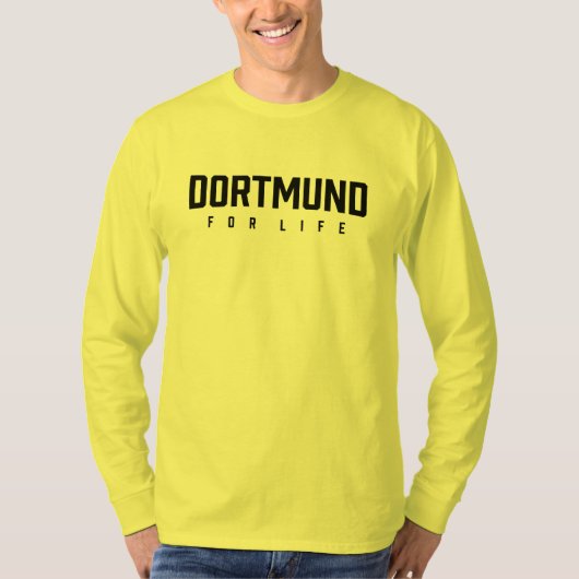 Dortmund voor het leven t-shirt (Voorkant)