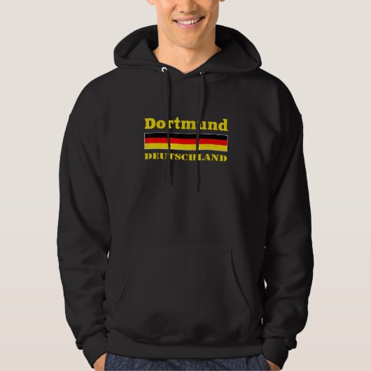 Dortmund Westfaalse Duitsland Dialect Souvenir_7 Hoodie (Voorkant)