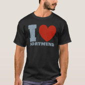 Dortmund Westphalian Germany Dialect Souvenir_5 T-shirt (Voorkant)