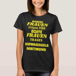 Dortmunder Fan Design für Ladys T-shirt
